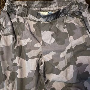 Gray Camouflage Old Navy Joggers